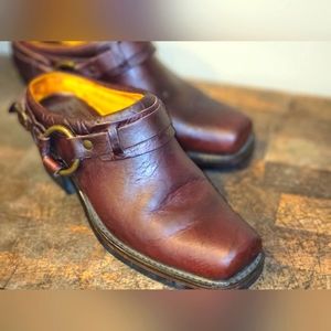 Frye Harness Mules